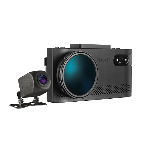 Видеорегистратор с сигнатурным радар-детектором iBOX EVO LaserVision WiFi Signature Dual + Камера заднего вида iRC FHD11